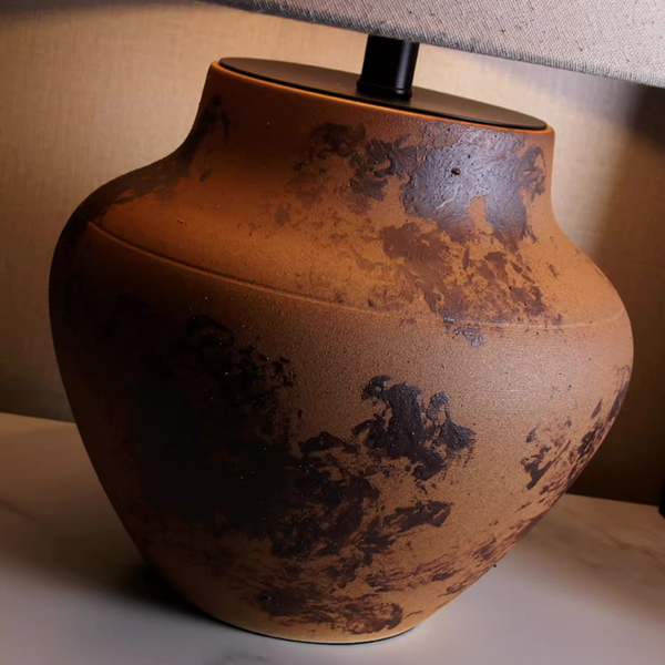 Aya Ceramic Jar Table Lamp - Staunton and Henry