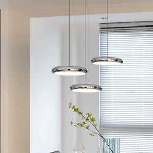 Halo Minimalist Chrome Pendant Light - Staunton and Henry
