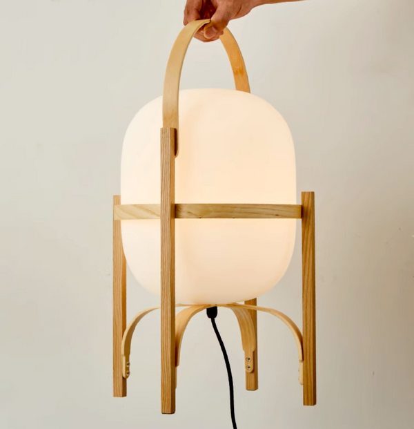 Minimalist Japanese Style Lantern Table Lamp - Staunton and Henry