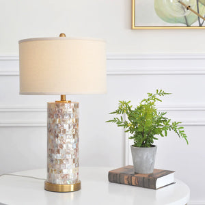 Santos Mother of Pearl Table Lamp - Staunton and Henry