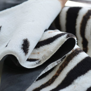 Vegan Zebra Faux Hide Rug - Staunton and Henry