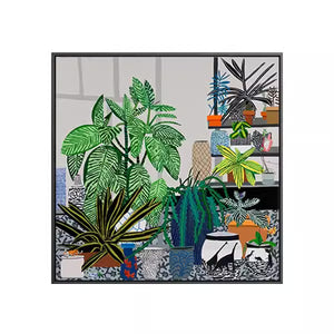 Plants Illustration Wall Art with Frame - Staunton and Henry