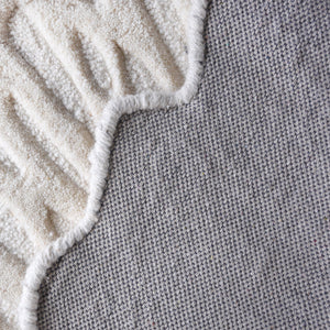 Solenne Textured Ivory Round Wool Rug - Staunton and Henry