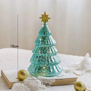 LED Battery Glass Light Up Christmas Trees - Staunton and Henry