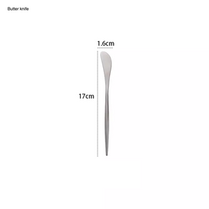 Slimline Modern Stainless Steel Cutlery Set - Staunton and Henry