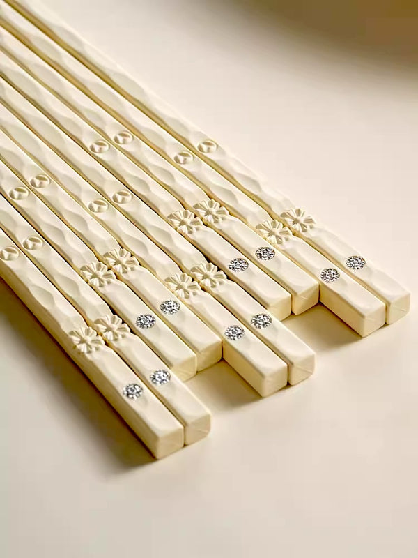 Modern Cream White Chopsticks - Staunton and Henry