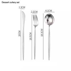 Slimline Modern Stainless Steel Cutlery Set - Staunton and Henry