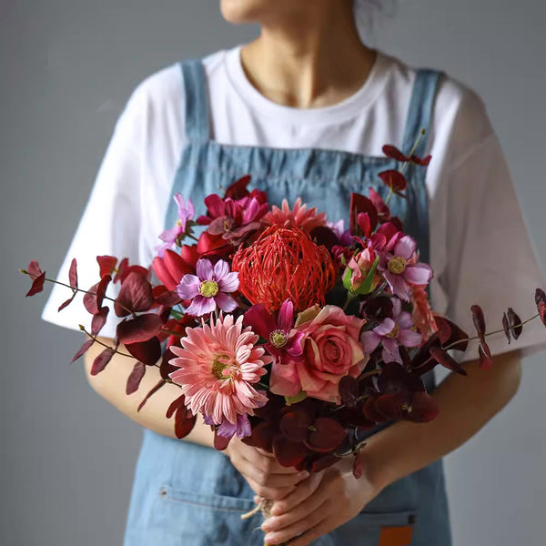 Colorful Artificial Flower Bouquet - Staunton and Henry