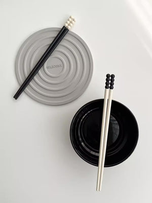 Black and White Chopsticks - Staunton and Henry