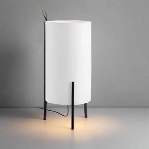 Japanese Style Linen Table Lamp - Staunton and Henry