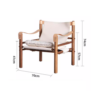 Adde Mid Century Safari Chair - Staunton and Henry