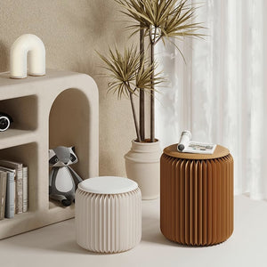 Expandable Honeycomb Kraft Paper Stool - Staunton and Henry