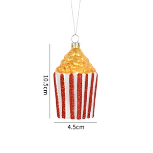Food & Vegetable Christmas Glass Baubles - Staunton and Henry