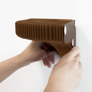 Expandable Honeycomb Kraft Paper Wall Shelves - Staunton and Henry