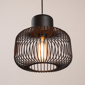 Modern Cage Pendant Light - Staunton and Henry
