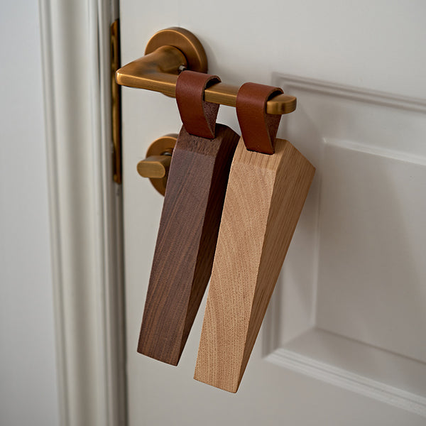 Solid Wood Door Stoppers - Set of 3 - Staunton and Henry