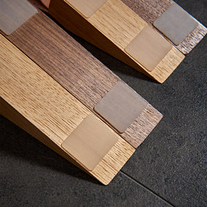 Solid Wood Door Stoppers - Set of 3 - Staunton and Henry
