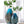 Modern Abstract Blue Glass Vase - Staunton and Henry