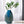 Modern Abstract Blue Glass Vase - Staunton and Henry