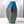 Load image into Gallery viewer, Modern Abstract Blue Glass Vase - Staunton and Henry

