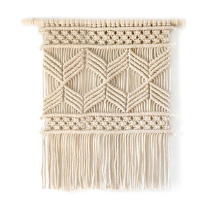 Off White Woven Wall Hanging Tapestry - Staunton and Henry