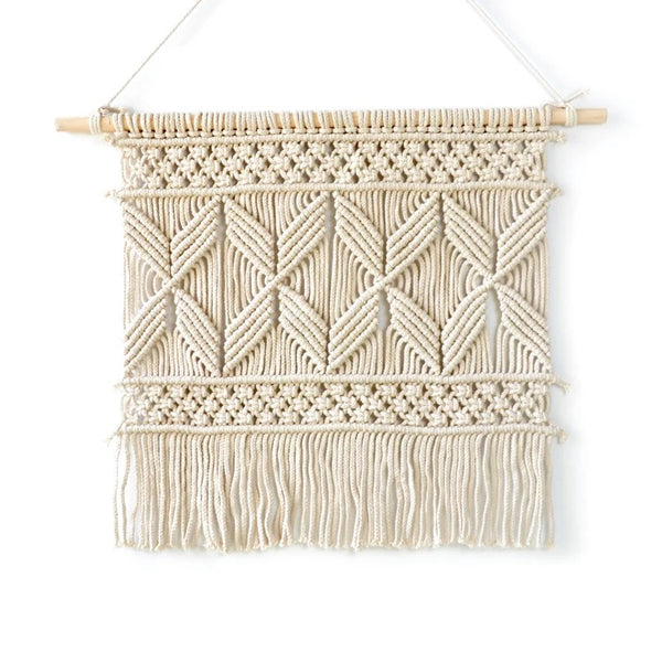 Off White Woven Wall Hanging Tapestry - Staunton and Henry