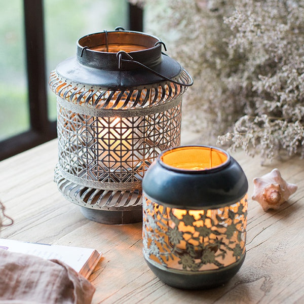 Asian Style Candle Holders - Staunton and Henry