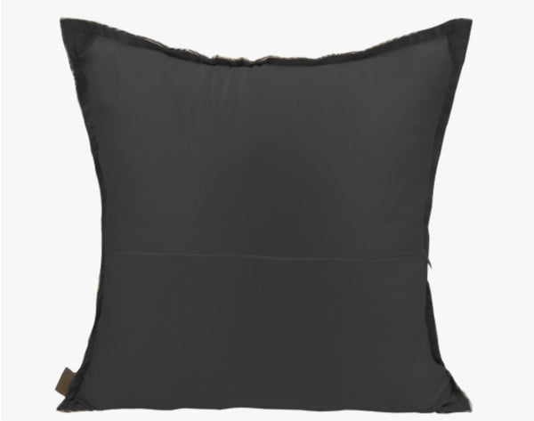 Modern Gold and Black Throw Cushion - Staunton and Henry