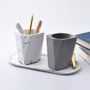 Chunky Modern Abstract Pencil Holder - Staunton and Henry