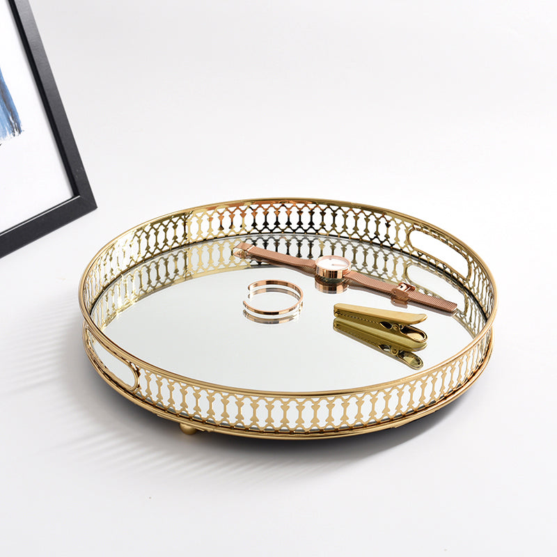 Buy Vintage Gold Mirrored Tray – Staunton and Henry