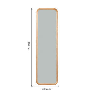 Solid Oak Standing Mirror - Staunton and Henry