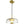 Future Deco Brass and Glass Ceiling Light - Staunton and Henry