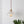 Vintage Glass and Brass Pendant Light - Staunton and Henry