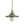 Vintage Glass and Brass Pendant Light - Staunton and Henry