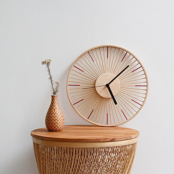 Modern Japanese Bamboo Clock - Staunton and Henry