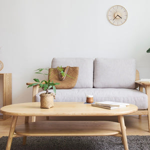 Modern Japanese Bamboo Clock - Staunton and Henry