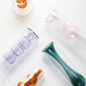 Inside Out Double Walled Glass Vase - Staunton and Henry