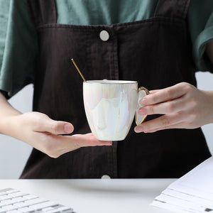 Pearlescent Angel Wings Coffee Mug - Staunton and Henry