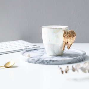Pearlescent Angel Wings Coffee Mug - Staunton and Henry