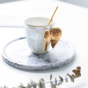Pearlescent Angel Wings Coffee Mug - Staunton and Henry