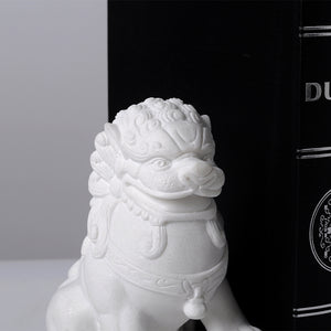 White Foo Dogs - Set of 2 - Staunton and Henry