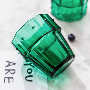 Green Cactus Glasses - Set of 6 - Staunton and Henry