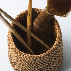 Rattan Utensil Holder - Staunton and Henry