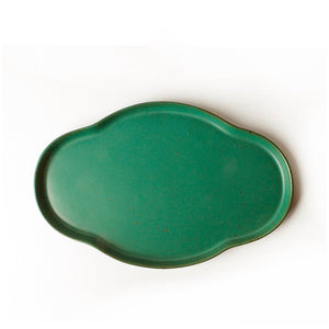 Jade Green Oriental Tea Tray - Staunton and Henry