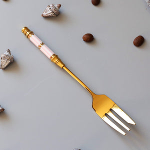 Gatsby Elegant Modern Dessert Forks - Set of 4 - Staunton and Henry