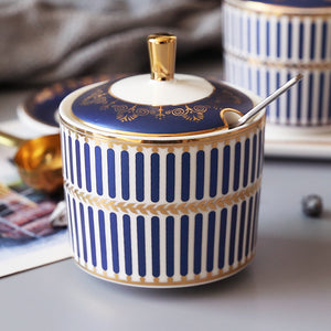 Gatsby Elegant Modern Condiment Jars - Staunton and Henry
