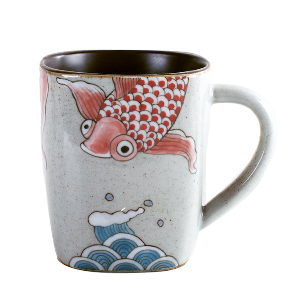 Kansai Japnese Koi Fish Coffee Mug - Staunton and Henry