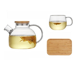 Kansai Modern Japanese Glass Tea Set - Staunton and Henry