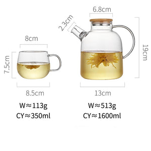 Kansai Modern Japanese Glass Tea Set - Staunton and Henry