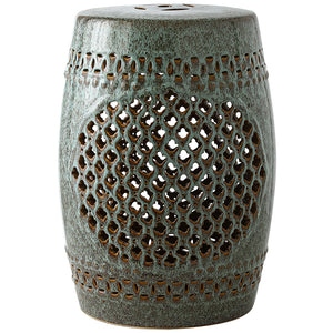 Oriental Jade Ceramic Garden Stool - Staunton and Henry